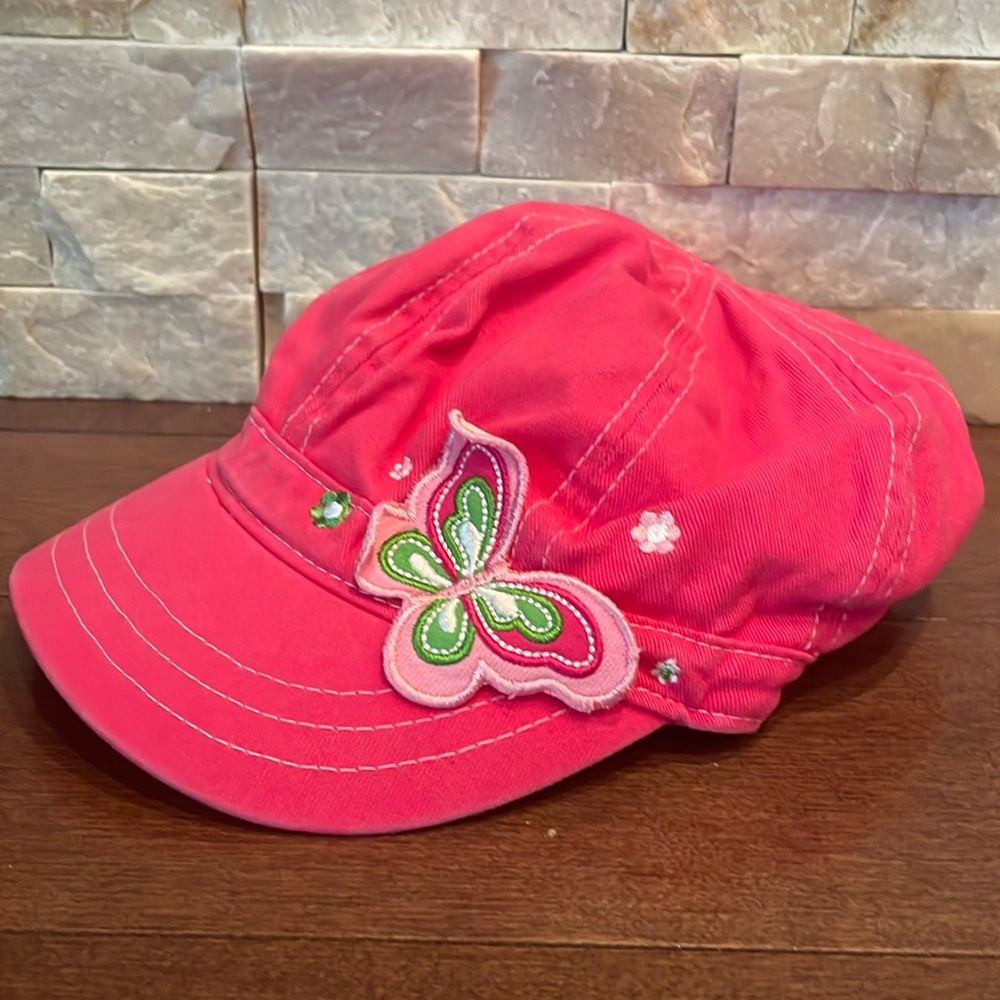 Pink summer hat